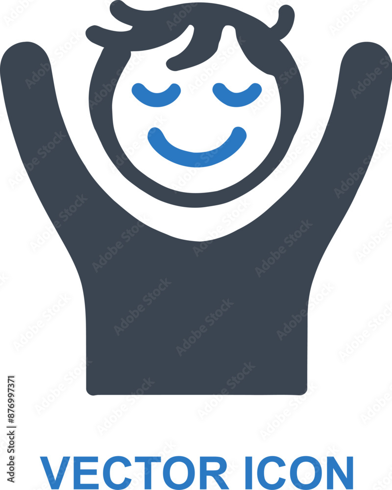 Obraz premium Joyful Icon