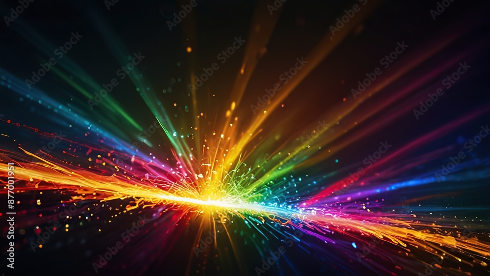 Naklejka premium Abstract colorful background