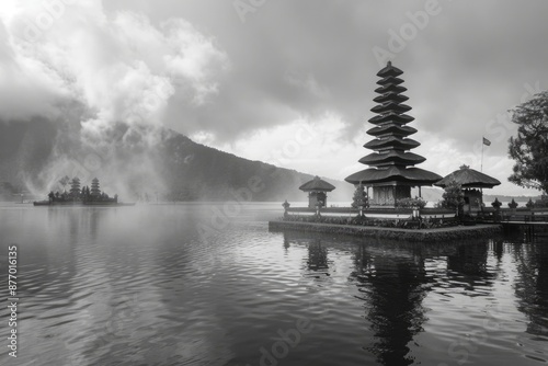 Pagoda on Lake