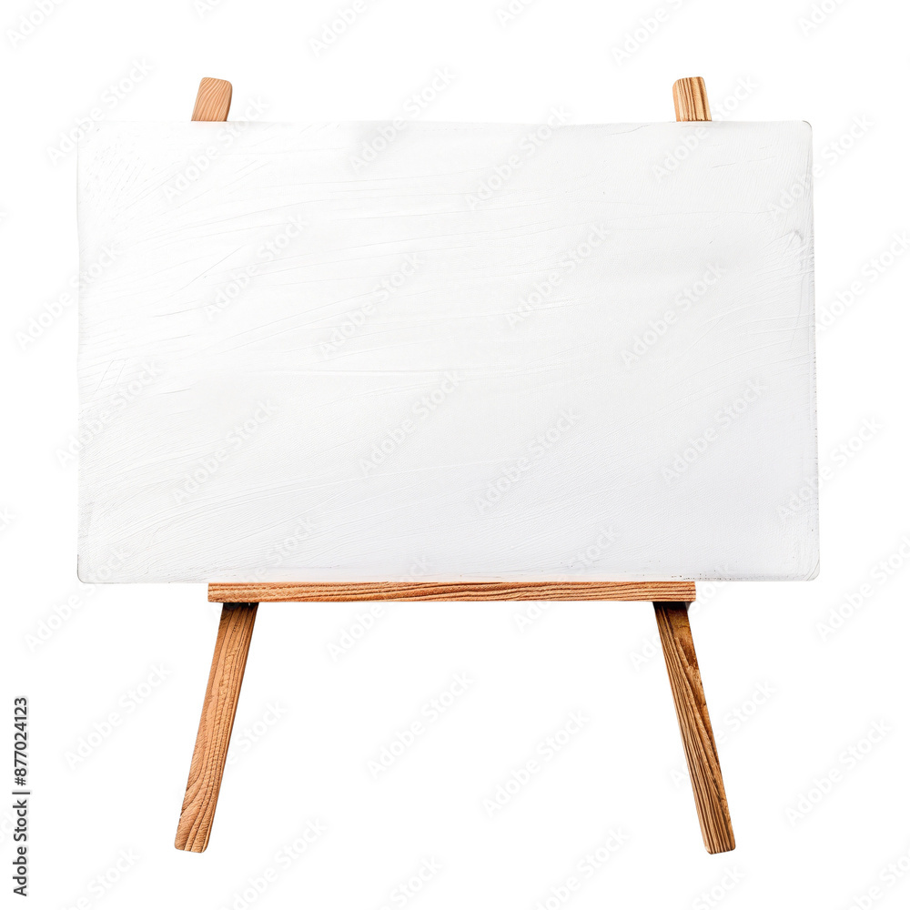 A white board with a wooden frame A white board with a wooden frame