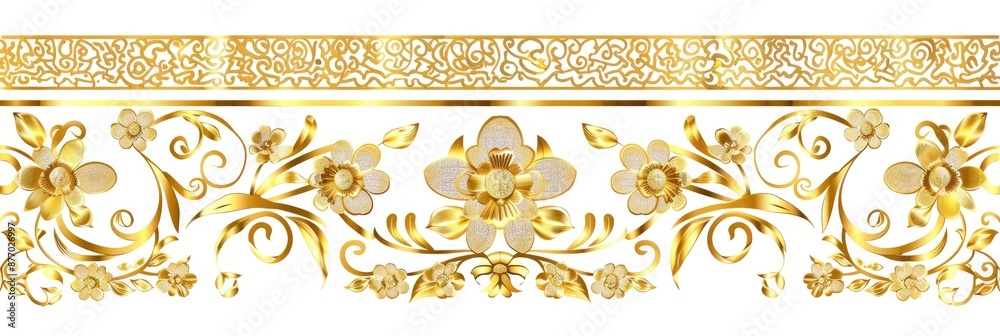 Baroque Style Gold Ornamentation Baroque Style Gold Ornamentation