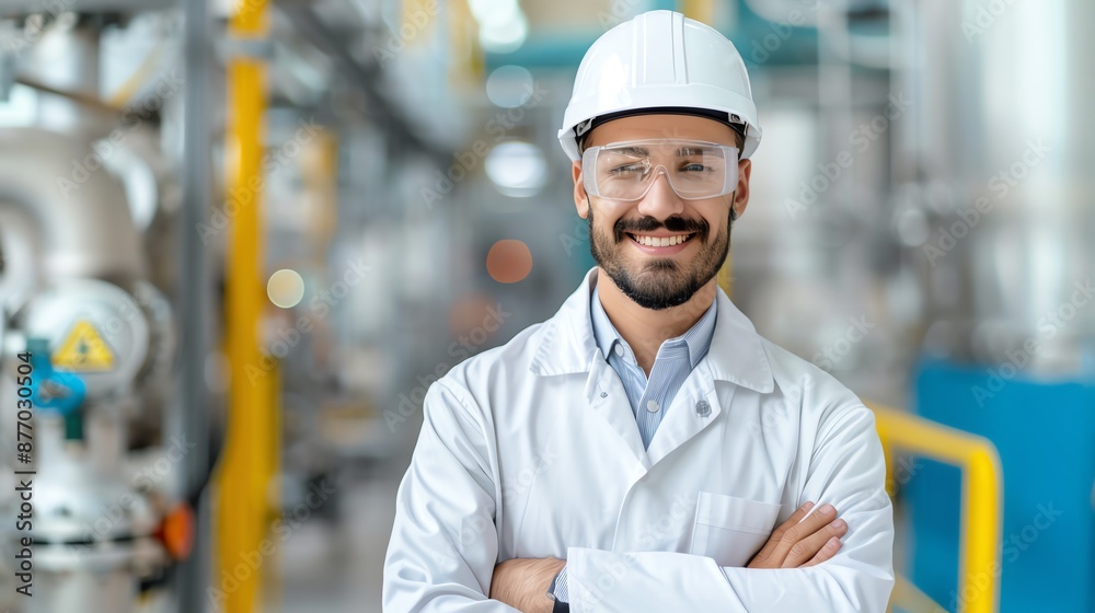 Manager overseeing strategic implementation in a production line, company, strategy, streamlined functioning Manager overseeing strategic implementation in a production line, company, strategy, streamlined functioning