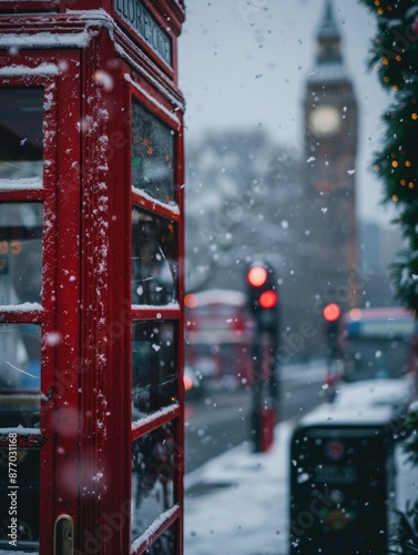 Red Telephone Booth Street