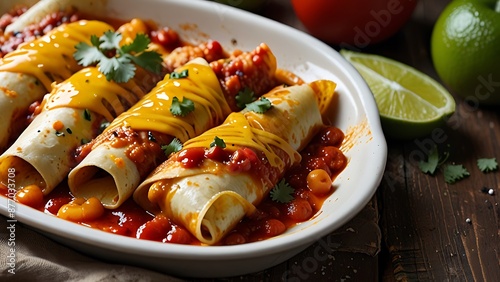 Delicious Homemade Enchiladas: Authentic Mexican Cuisine