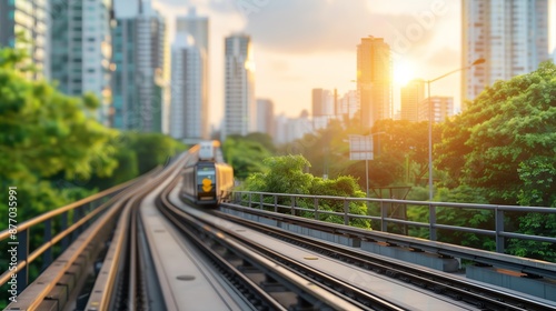 Detailed civil study on resolving transportation inefficiencies with multi-modal transit systems, civil study resolution, optimized urban transit © TEERAWAT