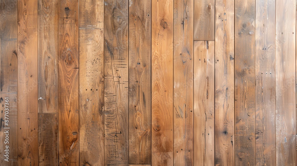 Fototapeta premium Vintage hardwood finish, rustic texture, Hardwood Vintage Finish, Timeless Design