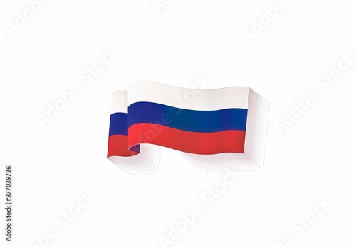 A flag with the word Russia on it Free Download A flag with the word Russia on it - GFXLoad