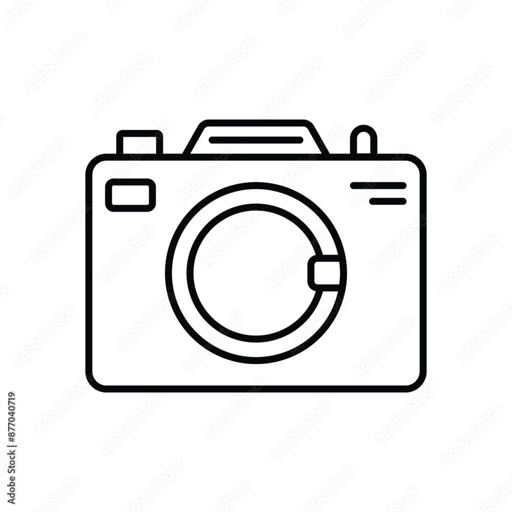 Photo Camera vector icon Photo Camera vector icon