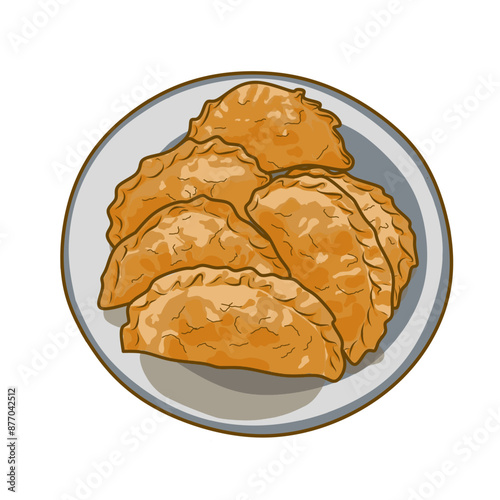 pastel is one of the indonesian foods that is widely sold and delicious