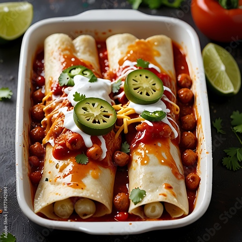 Delicious Homemade Enchiladas: Authentic Mexican Cuisine