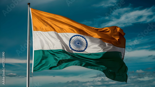 India's Spirit Takes Flight Photorealistic Image