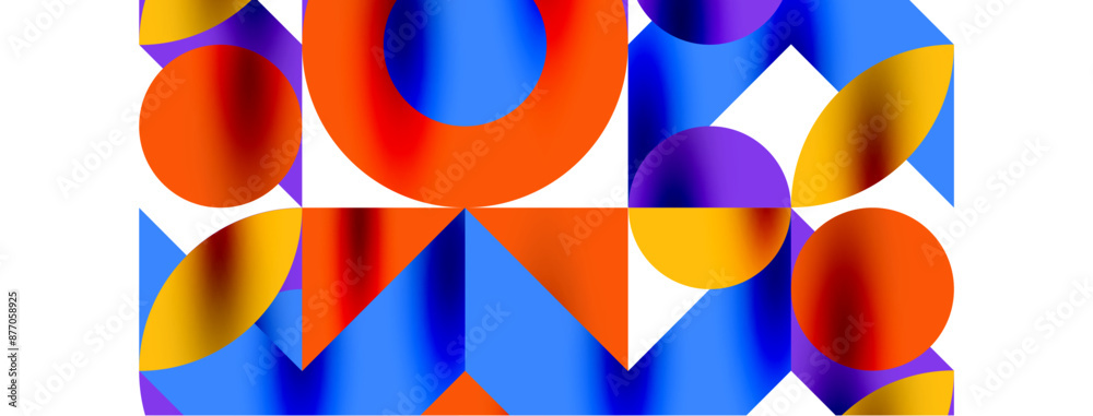 Circle pattern, round elements with lines and arrows composition for wallpaper, banner, background or landing Circle pattern, round elements with lines and arrows composition for wallpaper, banner, background or landing