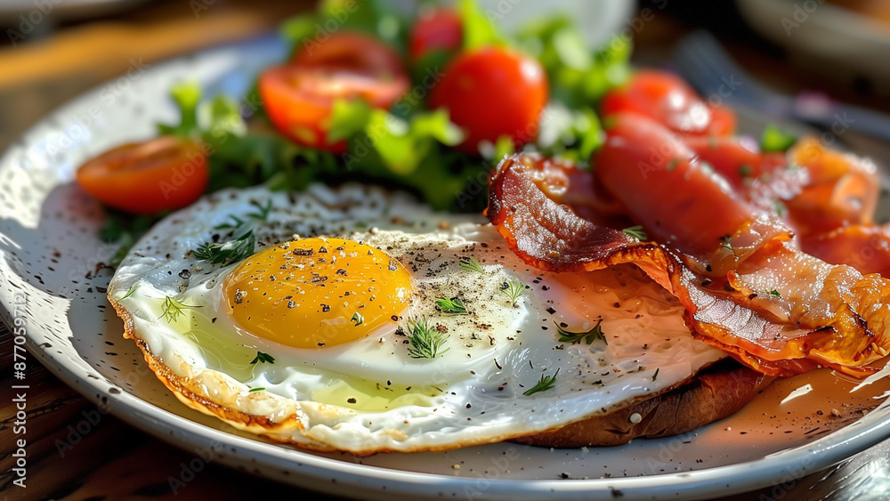 A Full, Healthy Breakfast in Vivid Detail A Full, Healthy Breakfast in Vivid Detail
