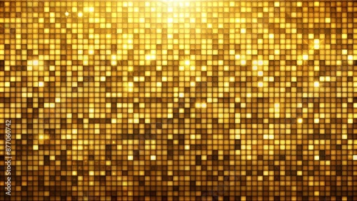 golden pixel background