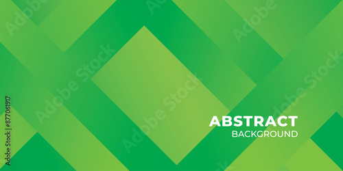 Abstract background in green gradient color and abstract shapes. Smooth abstract background, vector design for business, corporate, institution, presentation and seminar