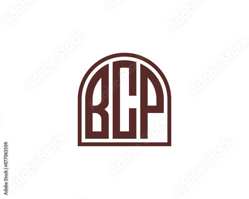 BCP logo design vector template. BCP logo design.