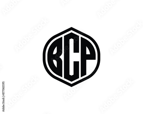 BCP logo design vector template. BCP logo design.