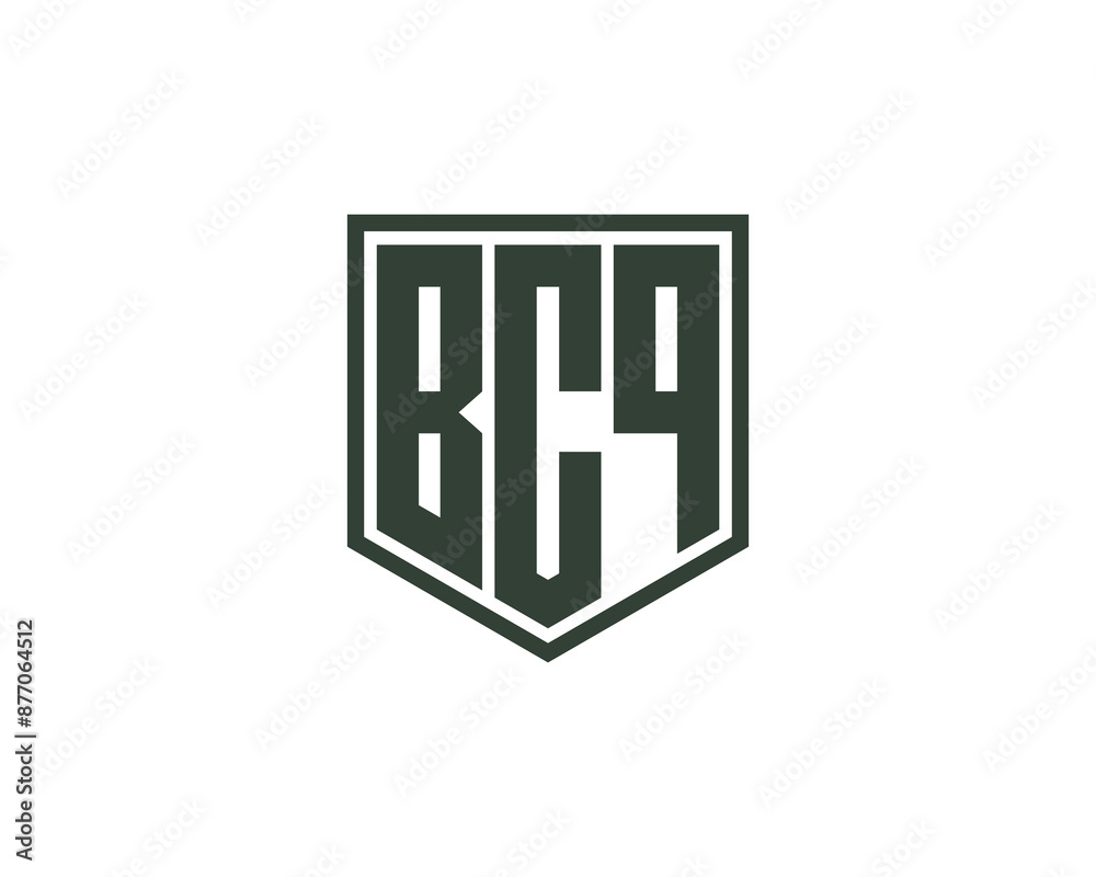 BCQ logo design vector template. BCQ logo design. BCQ logo design vector template. BCQ logo design.