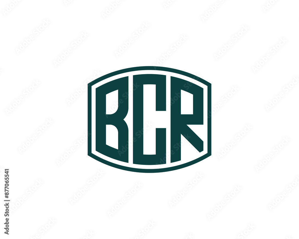 BCR logo design vector template. BCR logo design. BCR logo design vector template. BCR logo design.