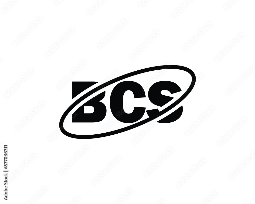 BCS logo design vector template. BCS logo design. BCS logo design vector template. BCS logo design.