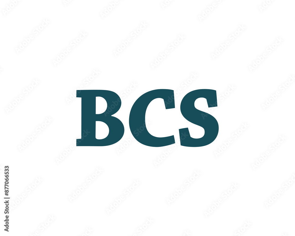 BCS logo design vector template. BCS logo design. BCS logo design vector template. BCS logo design.