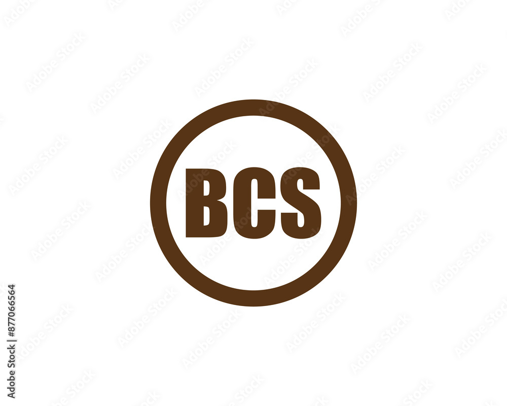 BCS logo design vector template. BCS logo design. BCS logo design vector template. BCS logo design.