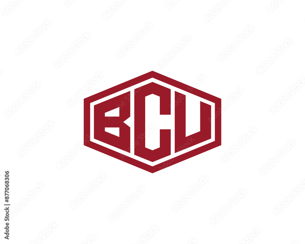 BCU logo design vector template. BCU logo design. BCU logo design vector template. BCU logo design.