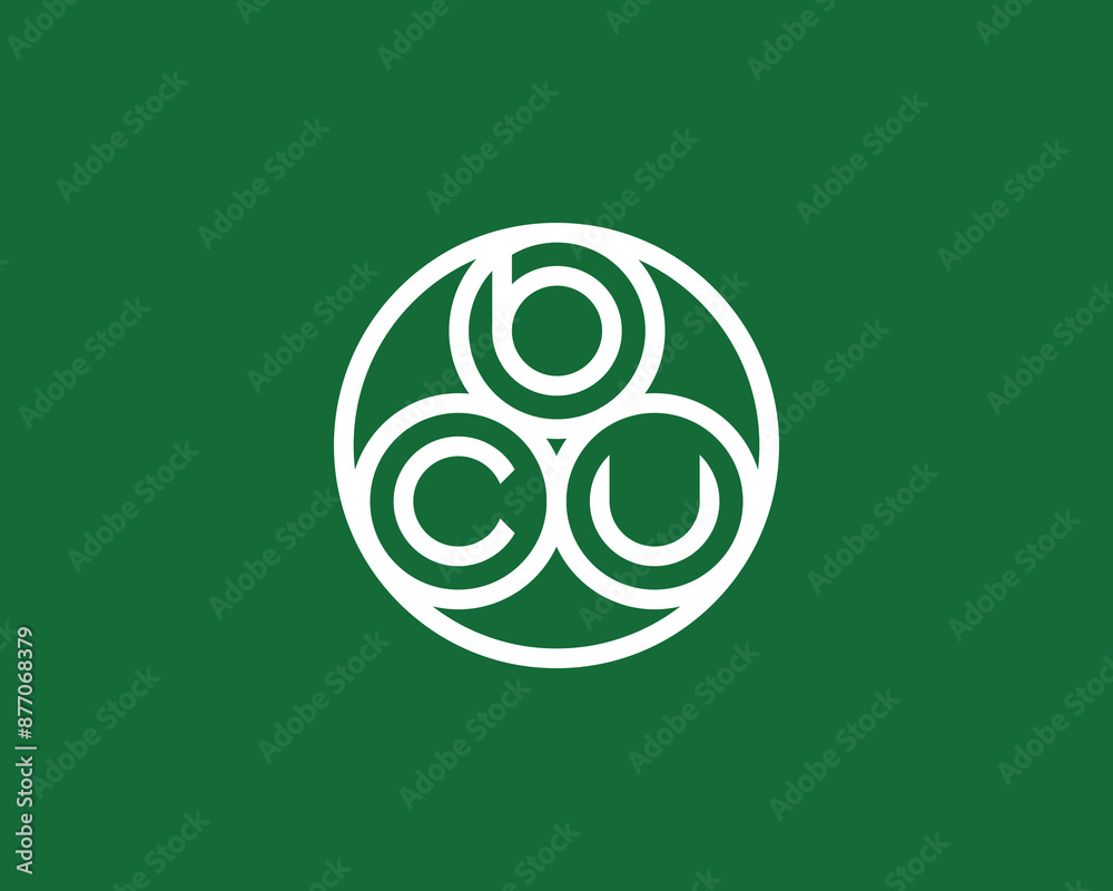 BCU logo design vector template. BCU logo design. BCU logo design vector template. BCU logo design.