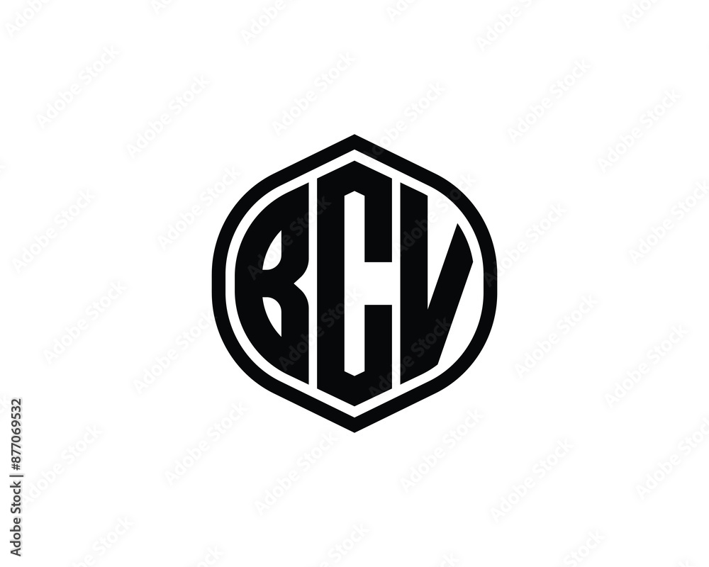 Obraz premium BCV logo design vector template. BCV Logo design.