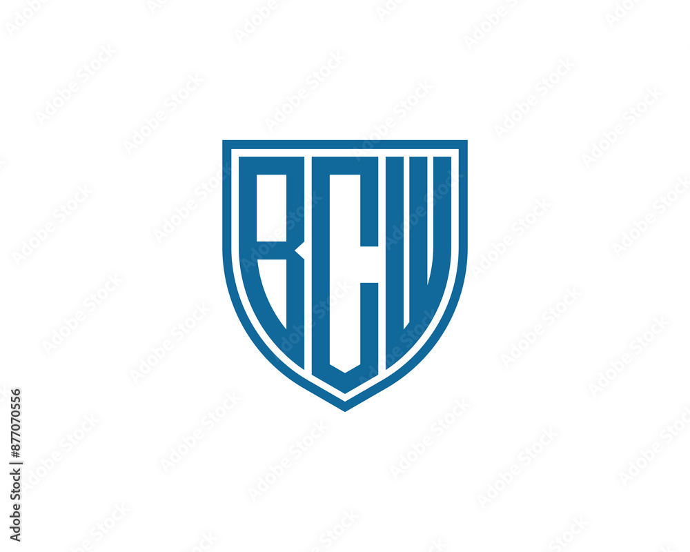 BCW logo design vector template. BCW logo design. BCW logo design vector template. BCW logo design.