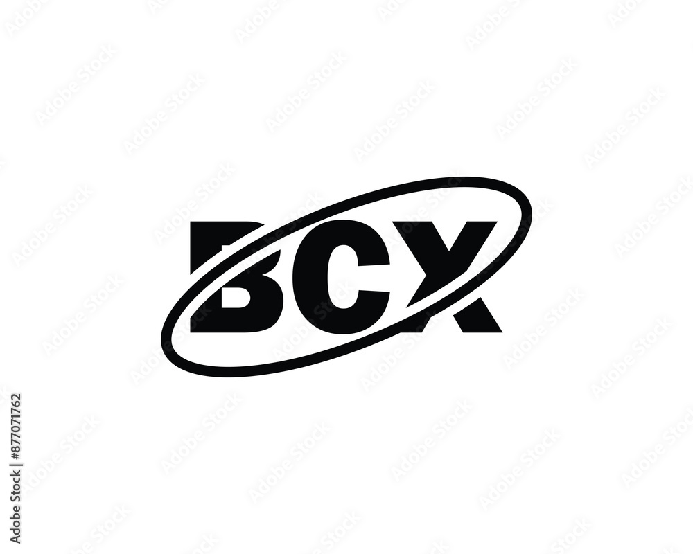 BCX logo design vector template BCX logo design vector template