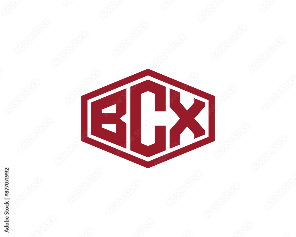 BCX logo design vector template BCX logo design vector template