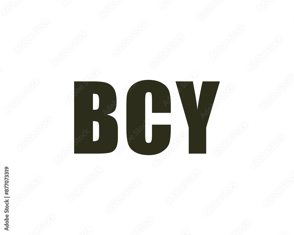 BCY Logo design vector template. BCY Logo design. BCY Logo design vector template. BCY Logo design.