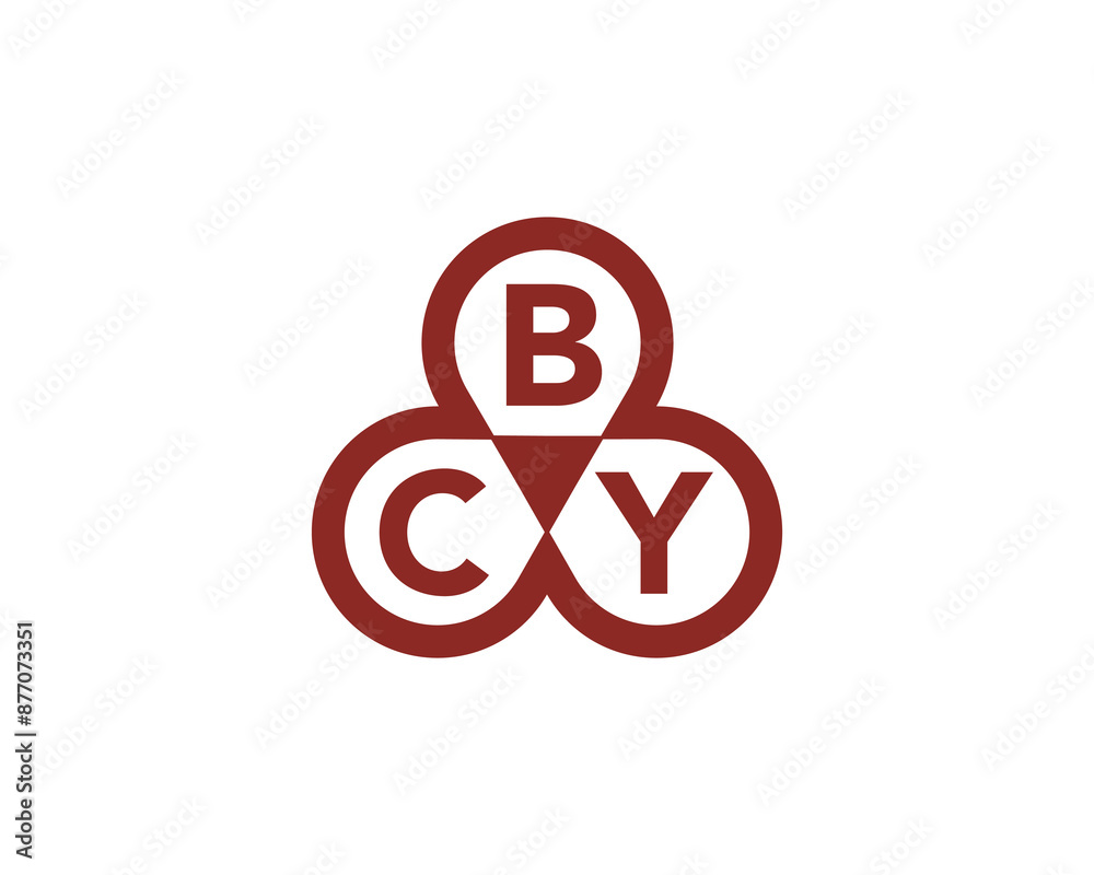 BCY Logo design vector template. BCY Logo design. BCY Logo design vector template. BCY Logo design.