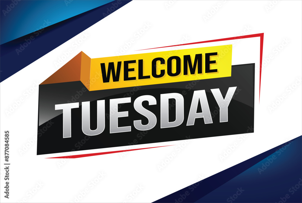 welcome Tuesday word text concept icon logo sign symbol vector day note 3d style for use landing page, template, ui, web, mobile app, poster, banner, flyer, backdrop, gift card, coupon
welcome Tuesday word text concept icon logo sign symbol vector day note 3d style for use landing page, template, ui, web, mobile app, poster, banner, flyer, backdrop, gift card, coupon