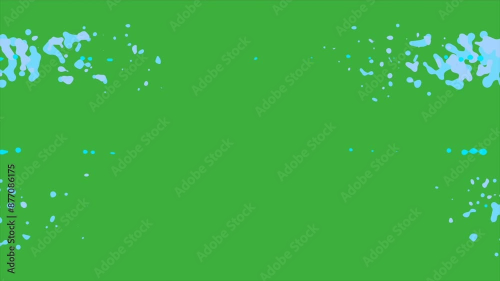 Animation video loop liquid element cartoon effect on green screen background , good for transition your video Animation video loop liquid element cartoon effect on green screen background , good for transition your video