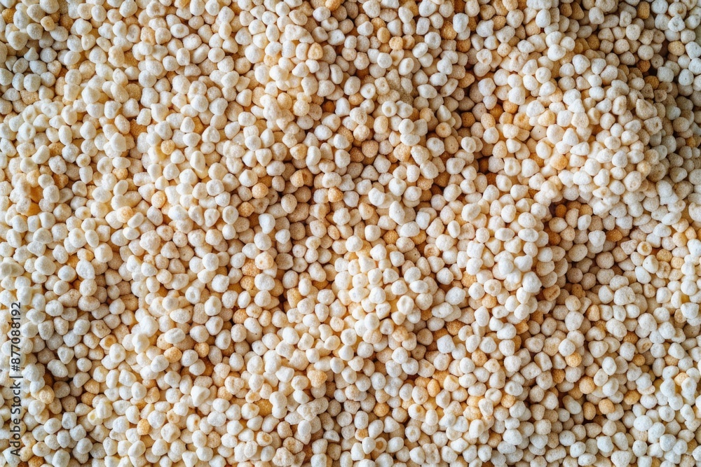 Animal Food Texture Background. Close-Up of Nutritious Granulated Meal for Healthy Animals Animal Food Texture Background. Close-Up of Nutritious Granulated Meal for Healthy Animals