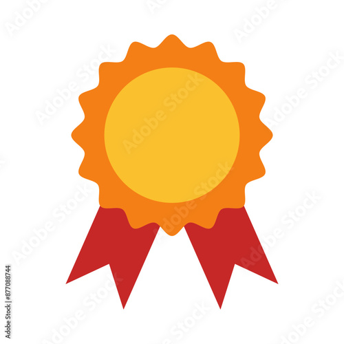 Achievement flat icon