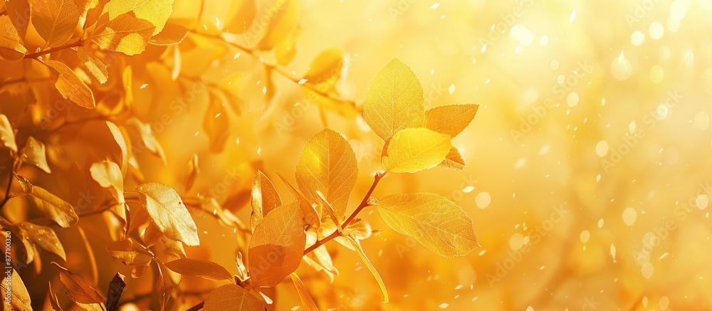 A beautiful bright golden background like a natural postcard evoking autumn mood, offering a sense of freedom and lightness, perfect for design with copy space image. A beautiful bright golden background like a natural postcard evoking autumn mood, offering a sense of freedom and lightness, perfect for design with copy space image.