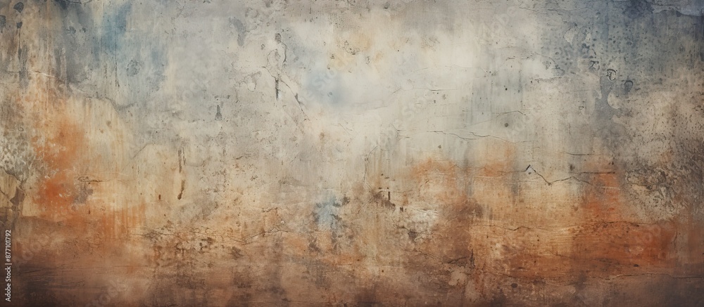 Obraz premium Textured grunge wall with copy space image.