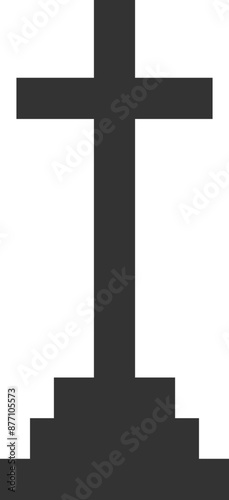 Religious Cross Vector Graphic Design