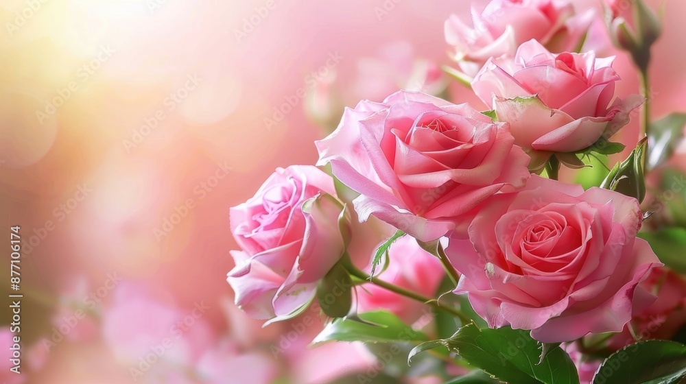 Mother s Day Greeting with Pink Roses AdapterView Mother s Day Greeting with Pink Roses AdapterView