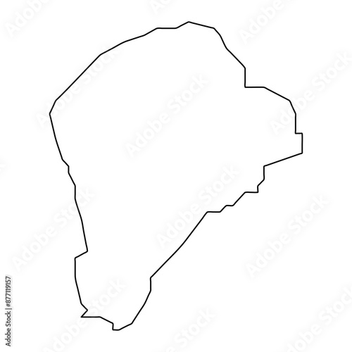 Aguadilla map, administrative division of Puerto Rico. Vector illustration.