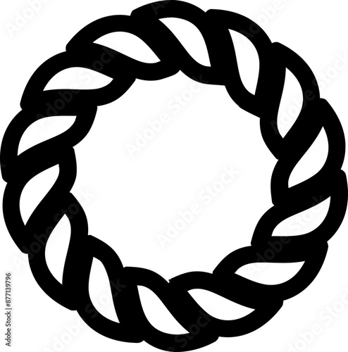 Rope Circular Border 