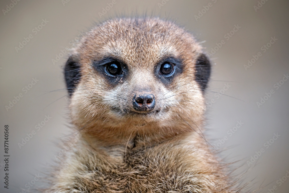 Fototapeta premium Erdmännchen ( Suricata suricatta ).