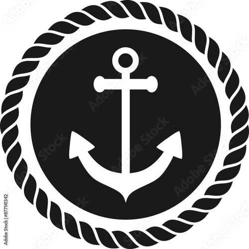 Anchor Design Vector Graphic