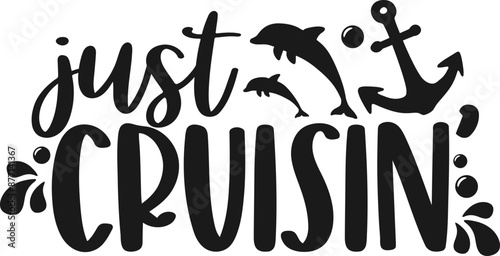 Cruise Design Vector Graphic
