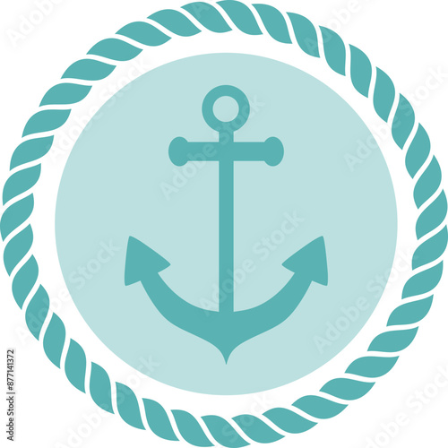 Anchor Design Vector Graphic