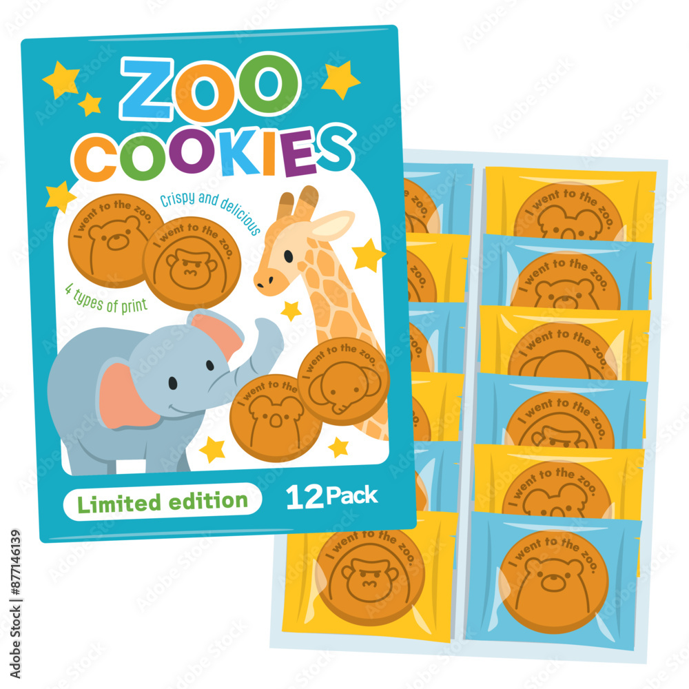 Fototapeta premium 旅行のおみやげのクッキー