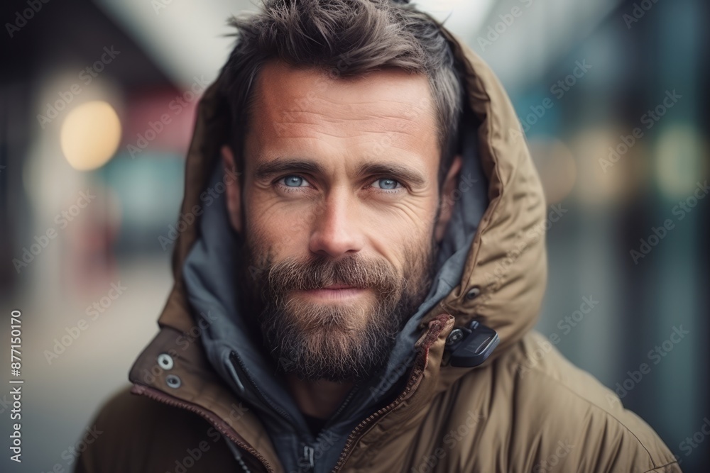 Portrait of a handsome mature man in the city. Men's beauty, fashion. Portrait of a handsome mature man in the city. Men's beauty, fashion.